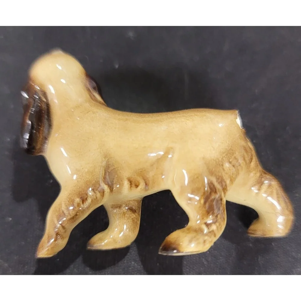 Vintage Hagen Renaker‎ Cocker Spaniel Dog Mini Figurine 2
